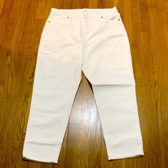 H&M Jeans, White, Denim, New - Picture 1 of 4